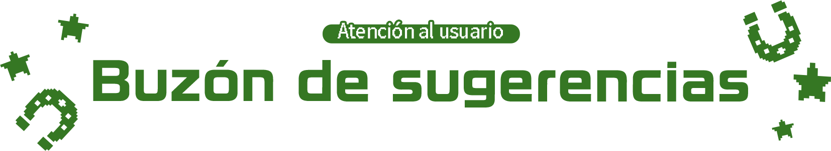 Atención al usuarioBuzón de sugerencias