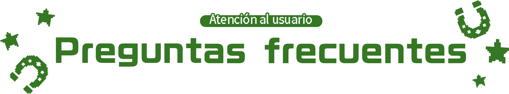 Atención al usuarioPreguntas frecuentes